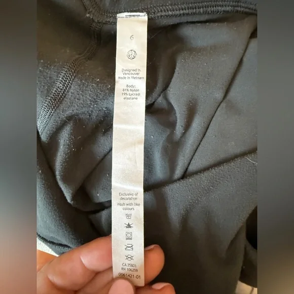 Lululemon High Rise Jogger Graphite Grey Size 6 - Picture 6 of 6